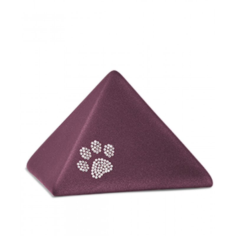 Edition Pyramide, velvet berry, Kristall-Pfote